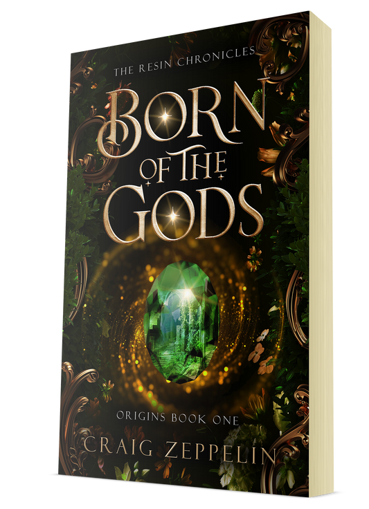 The Resin Chronicles - Born of the Gods - Origins Book One (Papberback)